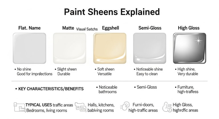 Paint Sheens Explained: Choosing the Right Finish